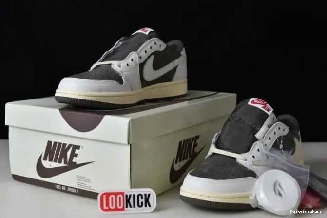 MaikeSneakers Mocha Travis Scott 1 x Jordan DM7866-162 Reverse Air 0329